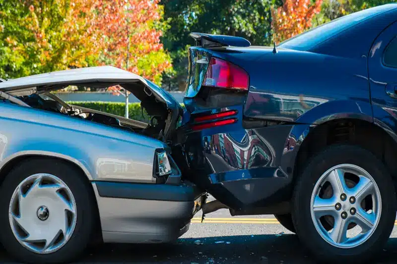 Injury crash at Main Street and Rose Avenue in Los Angeles.