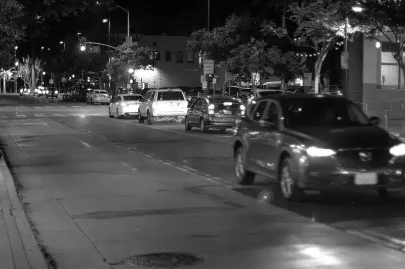 Emergency crews respond to a crash at De Longpre Avenue and Vine Street in Hollywood, where at least one person was injured.