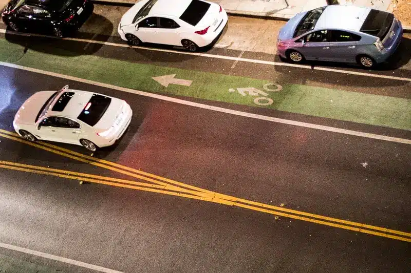 Five-car crash on Topanga Canyon Boulevard in Los Angeles.