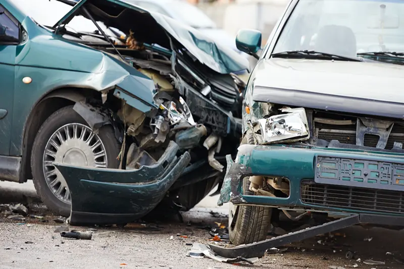 Emergency responders at the scene of a collision with injuries at E 1st St and N Los Angeles St in Los Angeles.