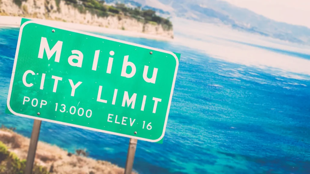 Attorney assisting after a Malibu road accident